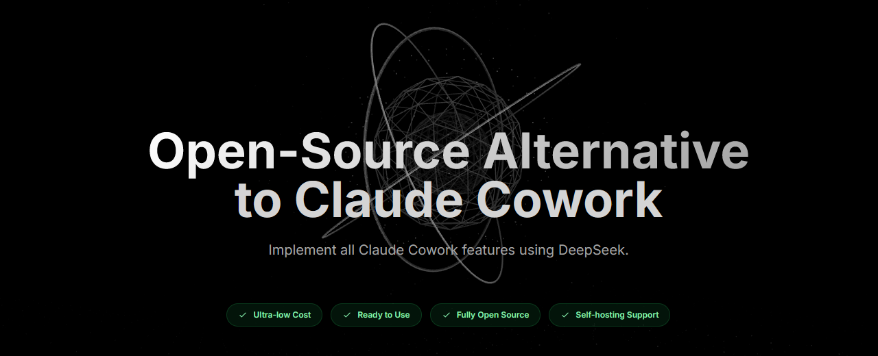 DeepSeek Cowork banner